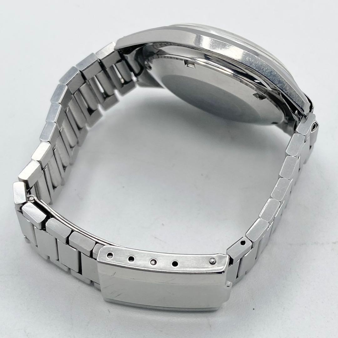 SEIKO Seikomatic Weekdater 6218-8971 Automatic 35J Silver Men’s Watch