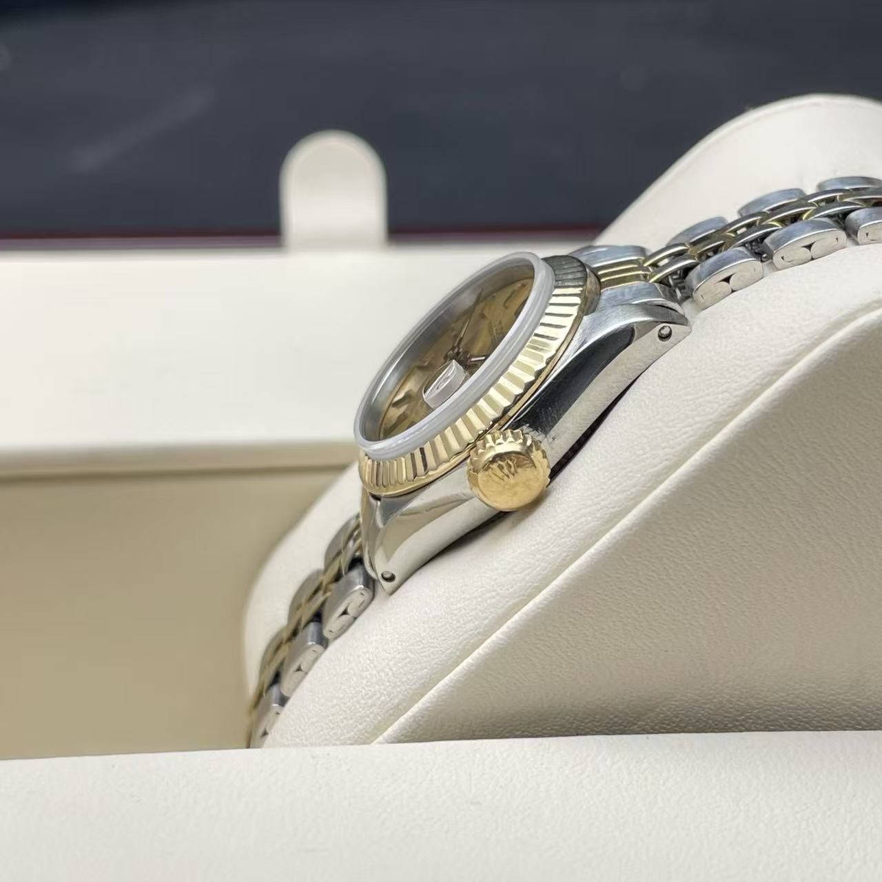 Tudor Champagne Dial Princess Oysterdate 92513 Women’s Watch Automatic 22.5mm