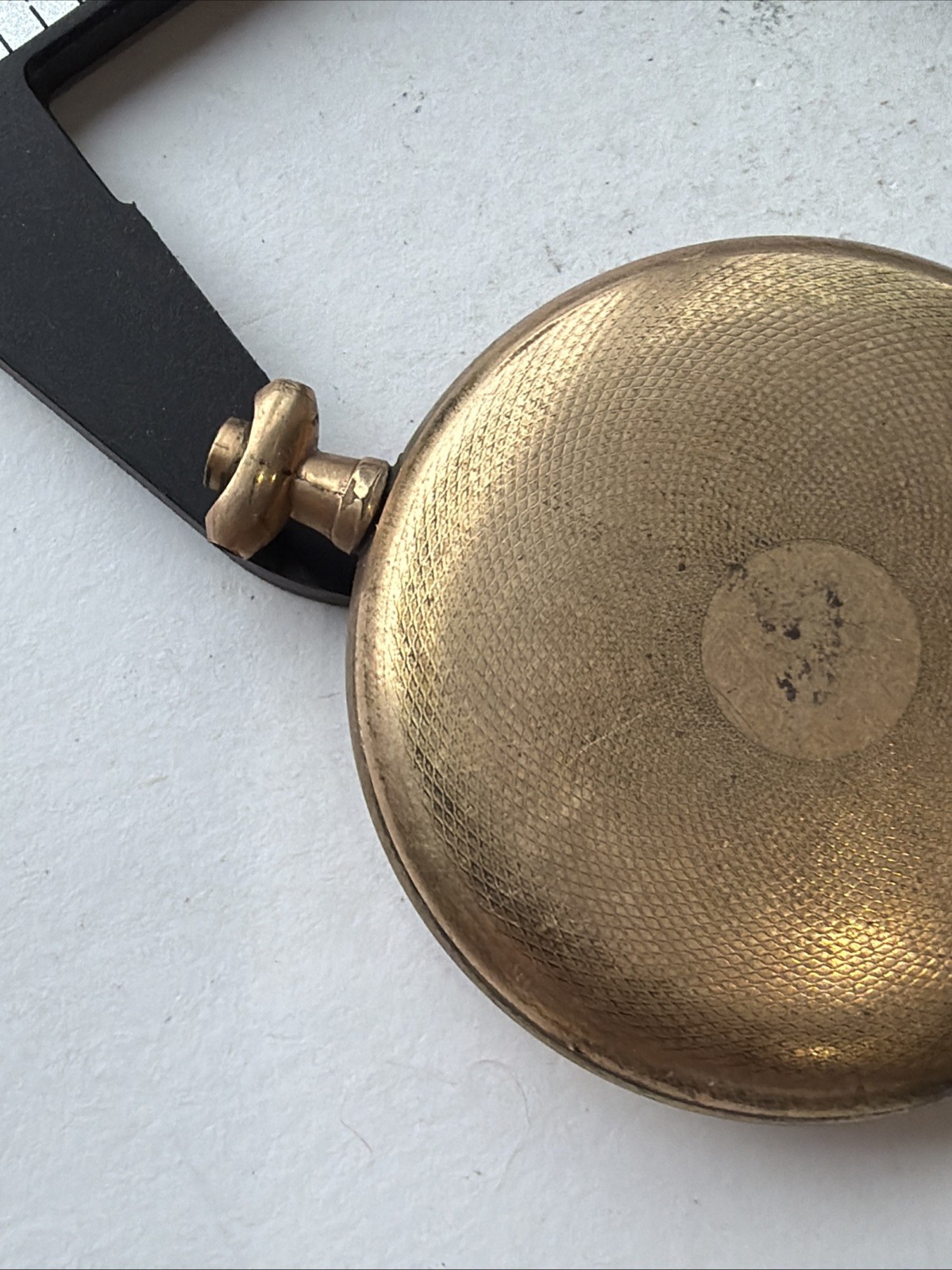 AS87 VTG 10 Years Gold Filled Winding Locust Pocket Watch For Repair Sold As Is