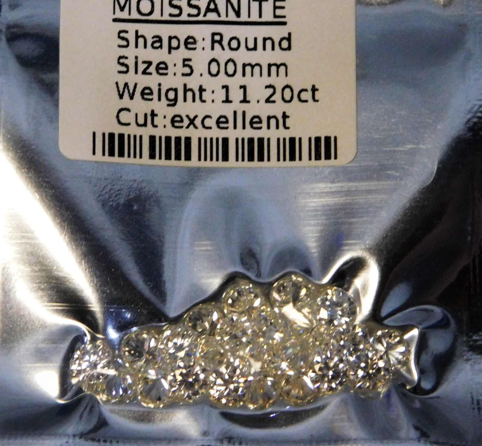 Real Moissanite 1 mm to 6 mm Lot VVS1 Color D Loose gemstone