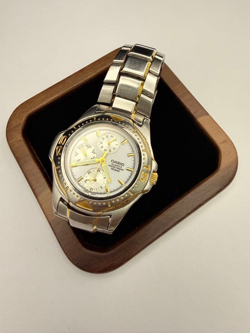 CASIO MTD-1046 10BAR Water Resistant Quartz Watch with Date Display M67