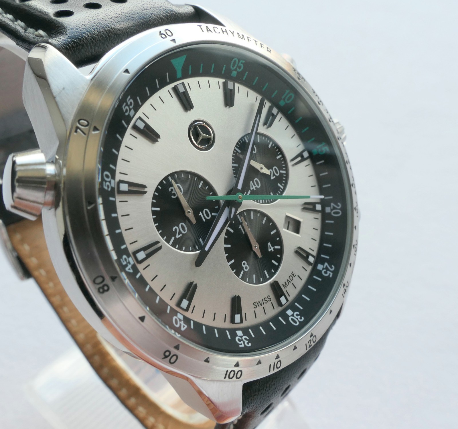 Mercedes Benz AMG DTM Motorsport Petronas Racing Car Accessory Chronograph Watch