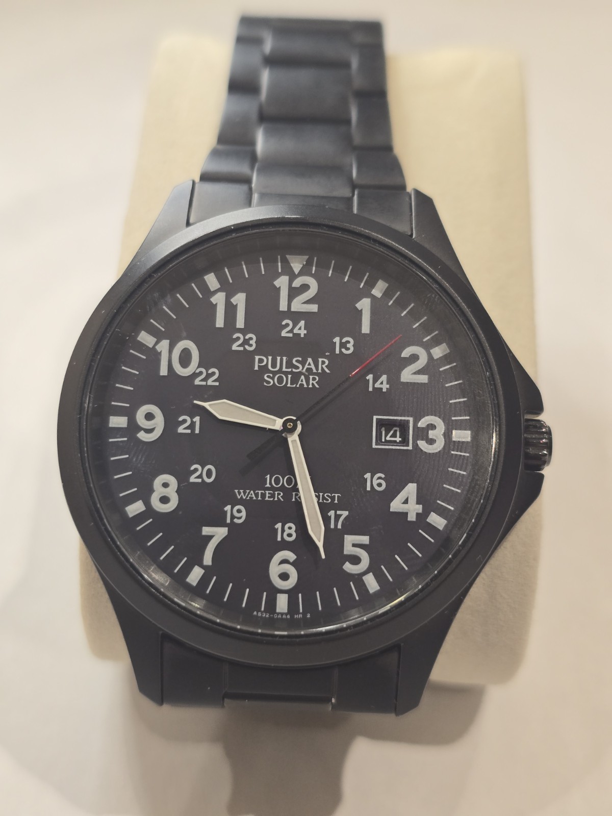 Pulsar Solar PX5003X1 Water Resistant AS32-X001 Quartz Movement Watch