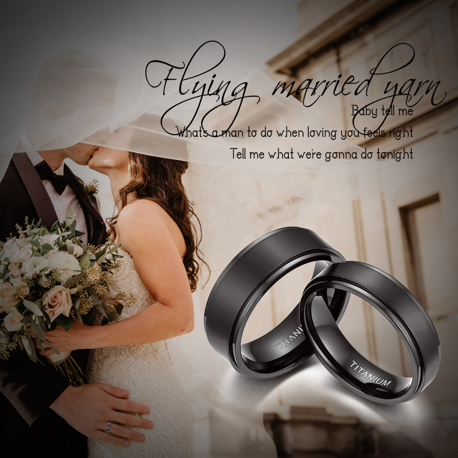 Men’s Women’s 6mm 8mm Black Titanium Rings Couple Wedding Band Matte Comfort Fit