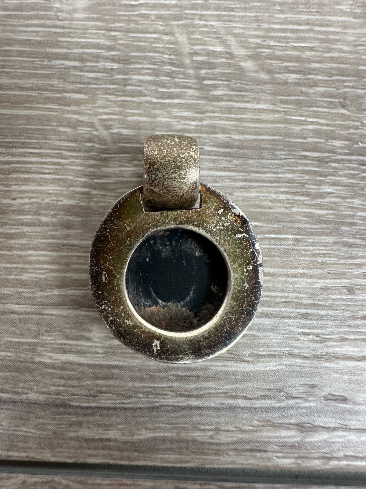 925 Sterling Silver Black Onyx Pendant