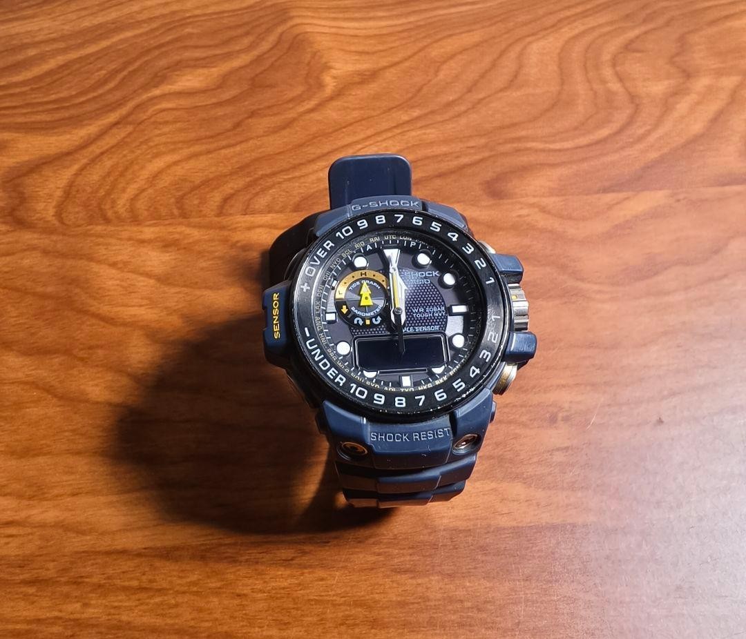 CASIO G-SHOCK GULFMASTER GWN-1000NV-2AJF Solar Powered Radio Controlled Navy