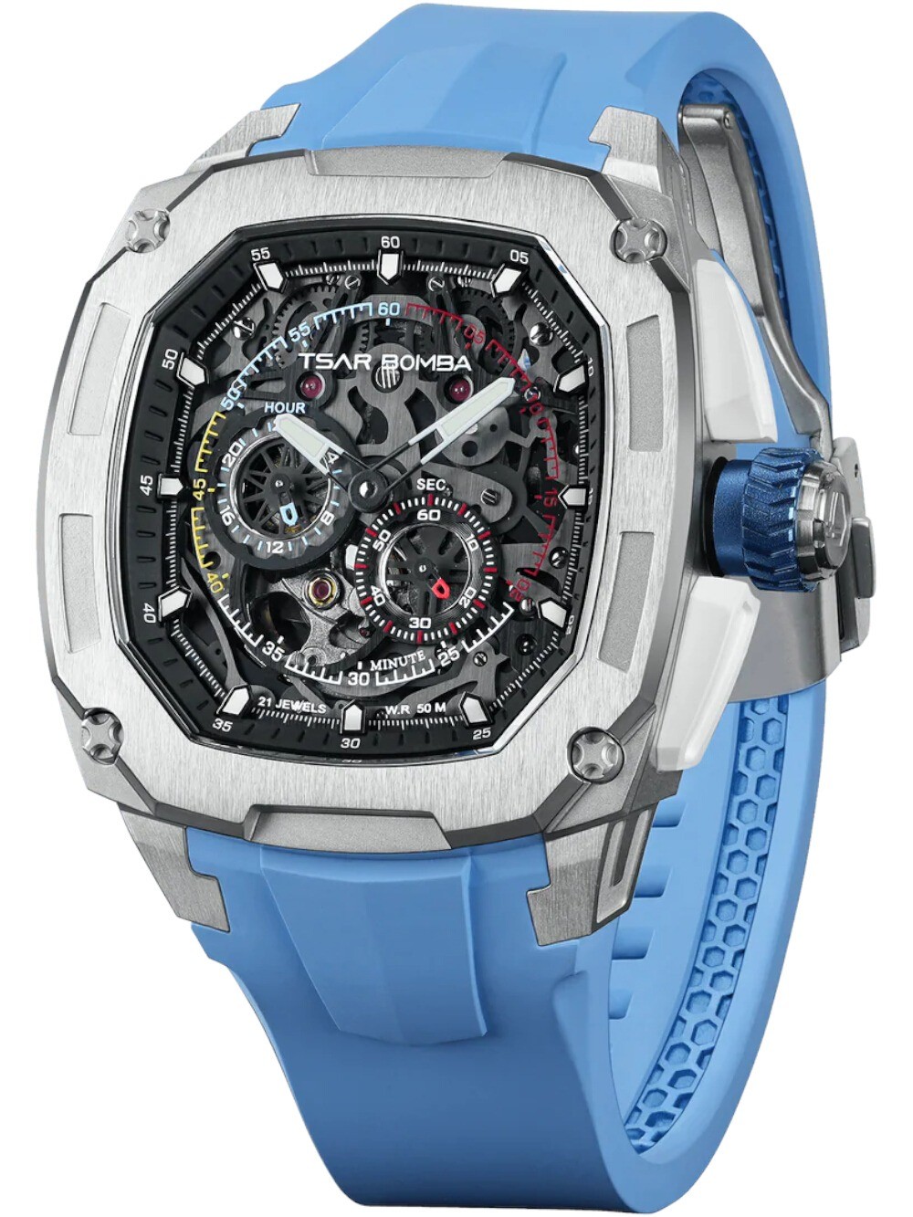 Tsar Bomba TB8601-02 Mens Watch Dark Matter 1 Interchangeable Automatic Watch…