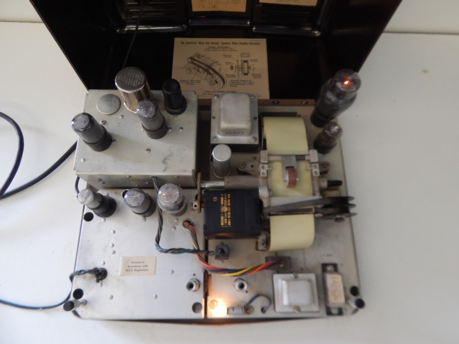 Paulson Precision Printer Time-O-Graf Watchmakers Tool Instrument Tube (PRH38)