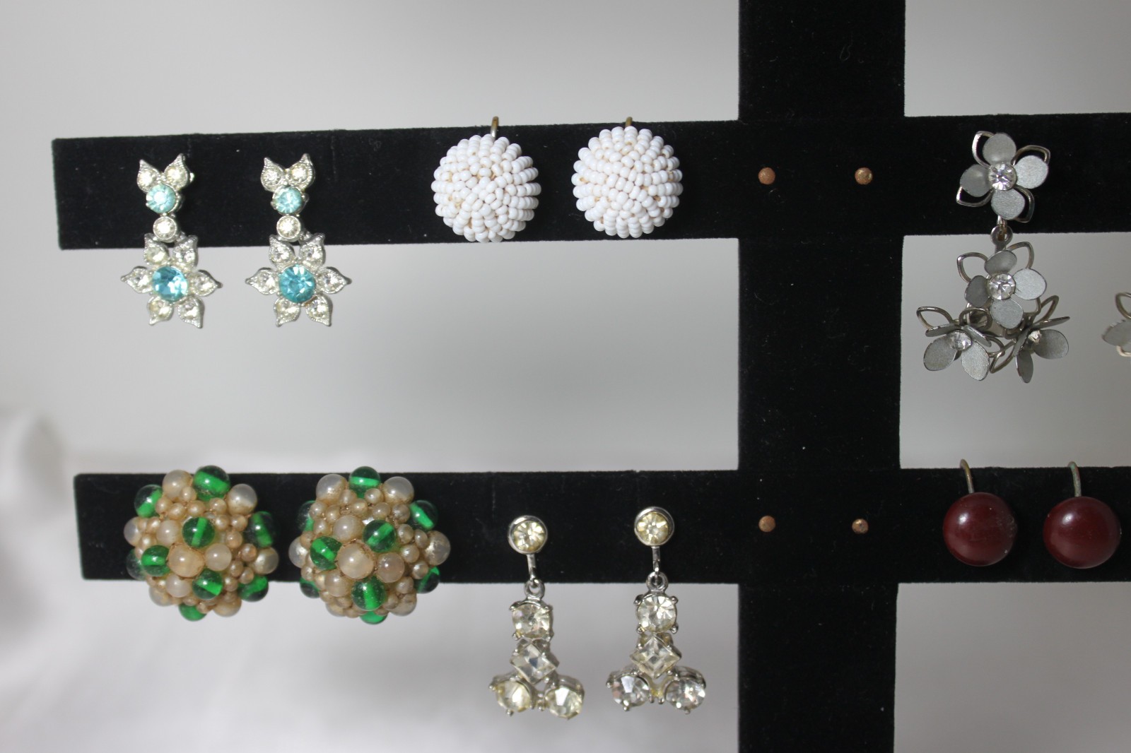 Vintage Earrings Lot Screw Back Variety FINAL SALE!!