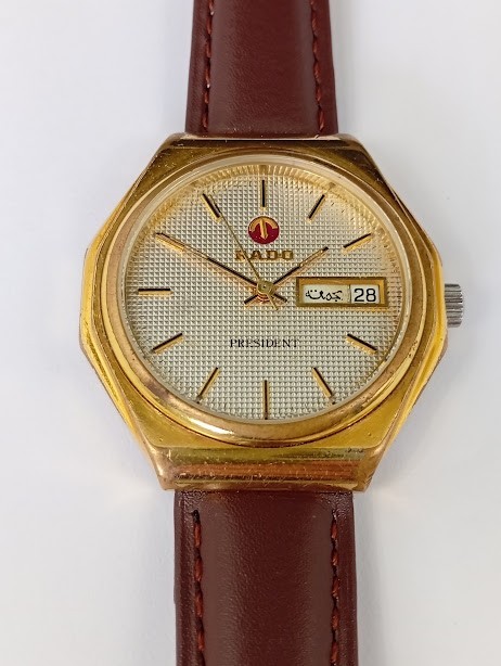 Vintage 1970s Rado President 636.3207.2 Automatic Men’s Watch See Details