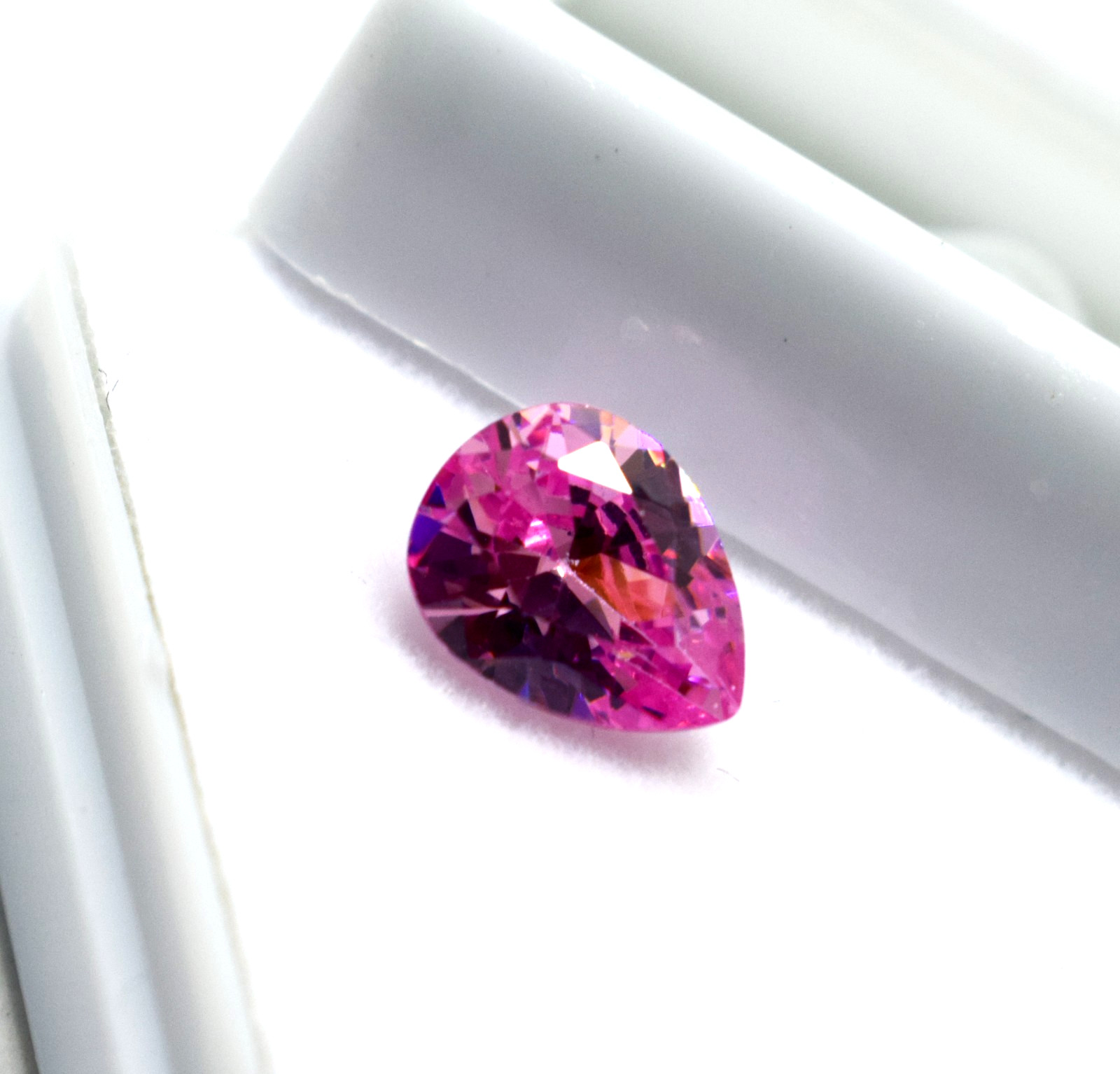 2.50 CT Natural Pink Sapphire Madagascar Pear Cut Certified AAA+ Loose Gemstone
