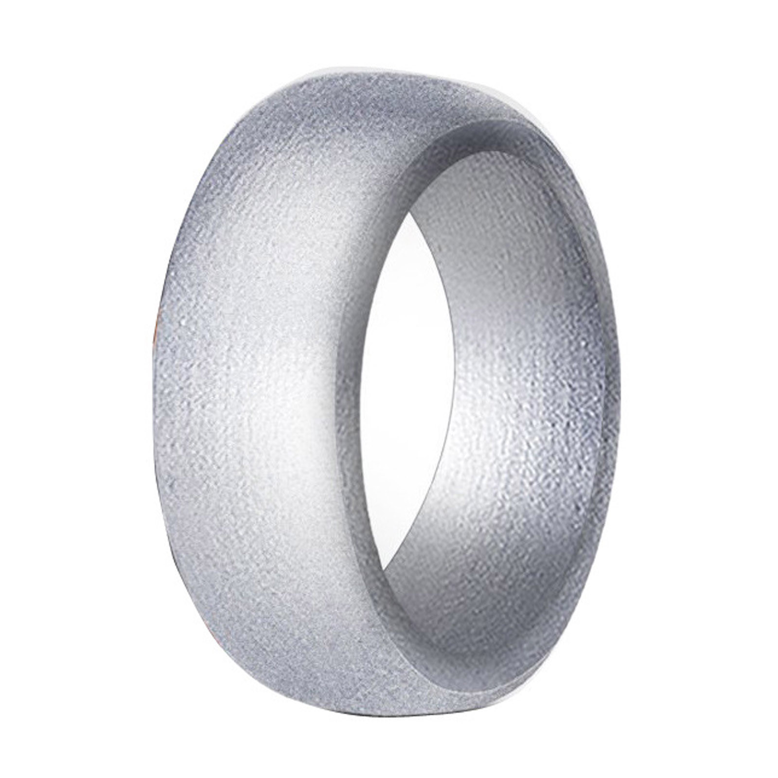 10PACK Silicone Wedding Rings for Men Rubber Sport Engagement Bands- 8.7mm Wide