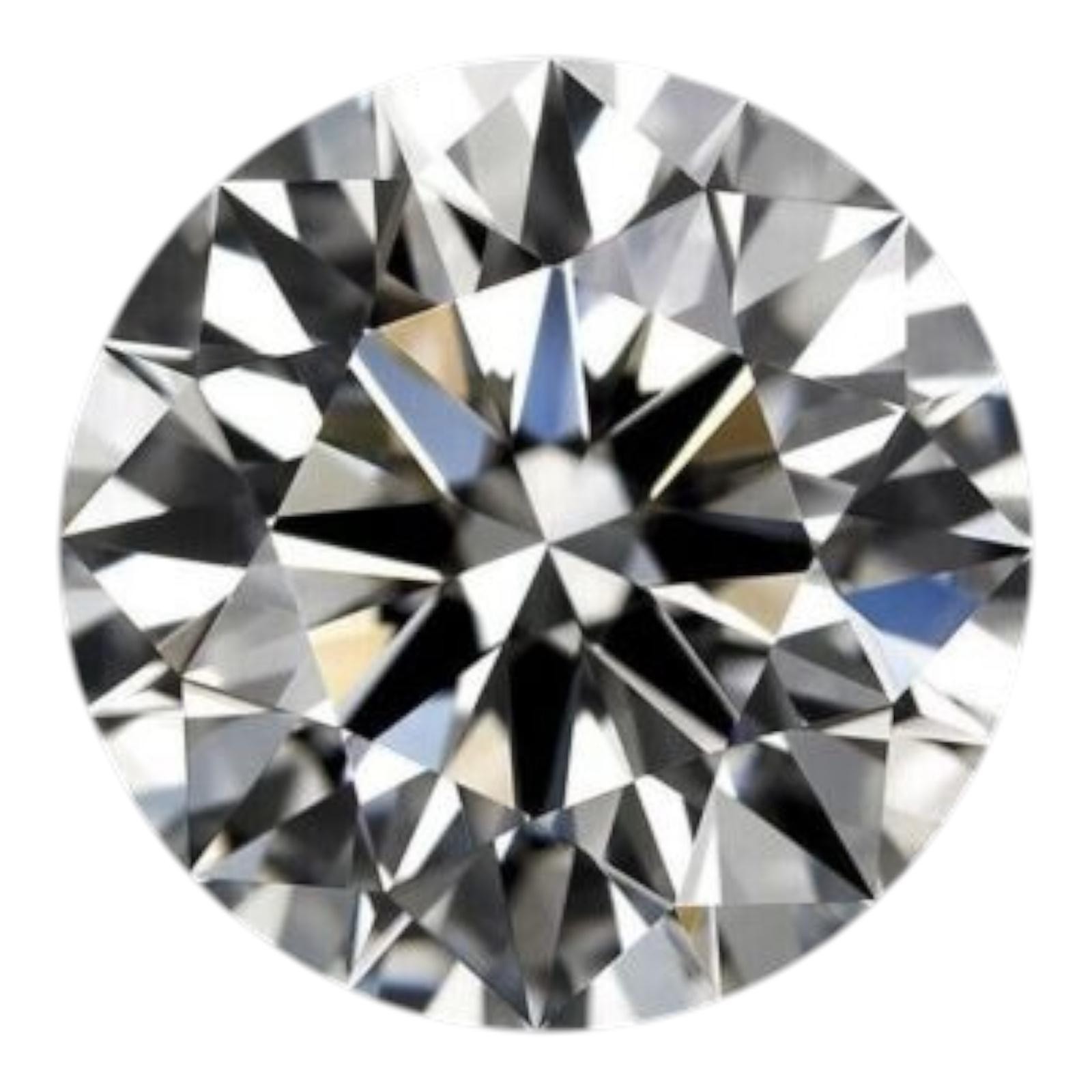 GIE Certified 11X11 mm Round Cut VVS1 Lab Created Diamond with D-color