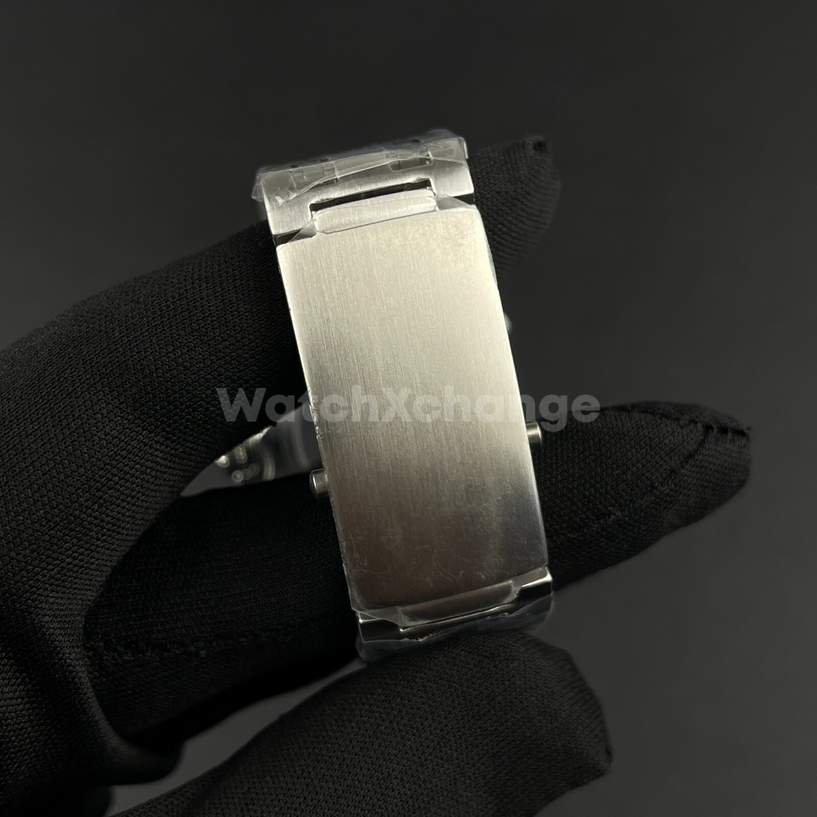41mm Silver Stainless Steet Sapphire Glass Watch Case fit NH35 NH36 Seamaster