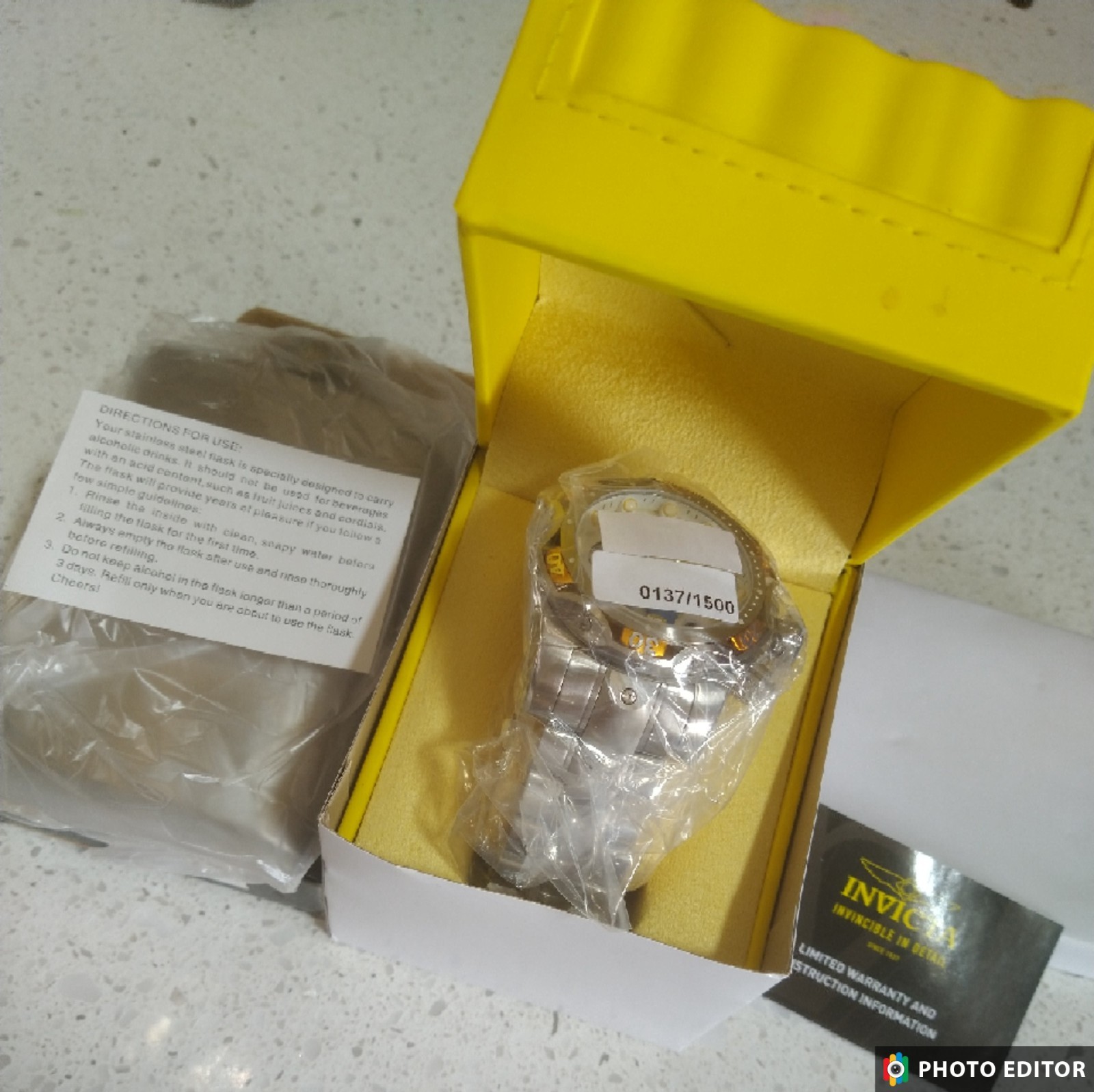 NEW 1000M DIVE CHRONOGRAPH Invicta Simpsons Reserve Model 37008