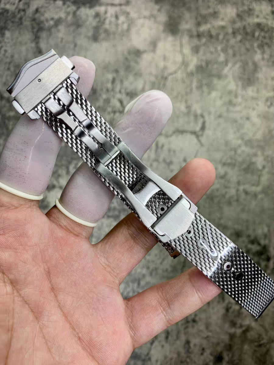 20mm Aftermarket Braided Stainless Mesh Band Omega Seamaster USA Same Day Ship