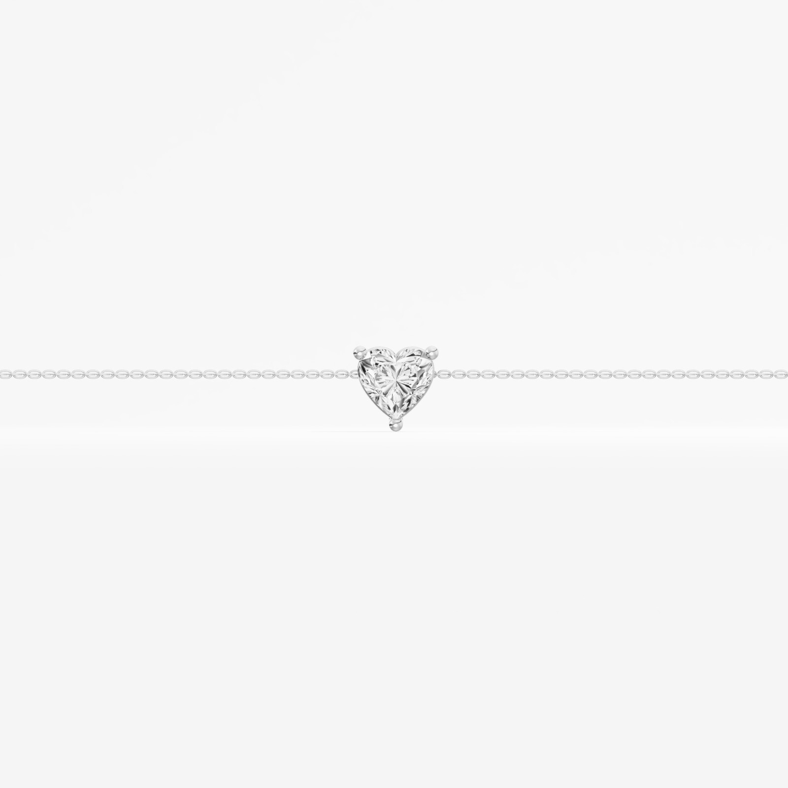 0.27 ct Lab Created Heart Diamond Classic Fashion Bracelet in 14K Yellow Gold