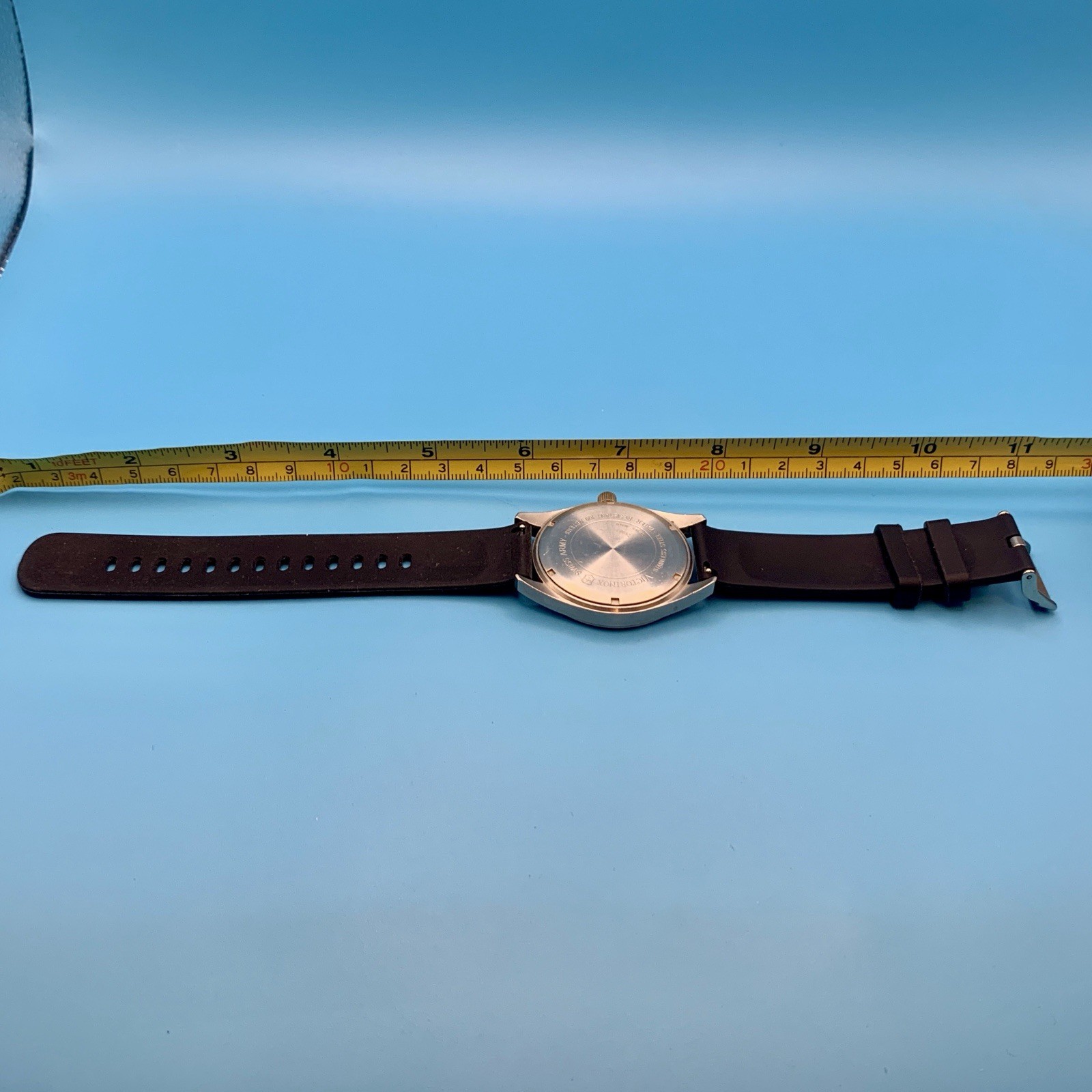 VICTORINOX SWISS ARMY GARRISON Men’s Swiss Field Wristwatch Works New Batt/Strap
