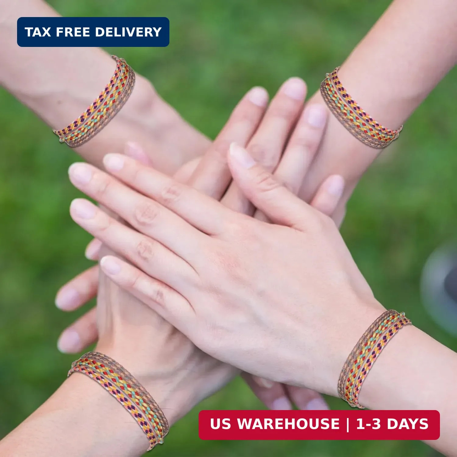 30 PCS Handmade Friendship Braided Bracelet, Woven Wrap Friendship Bracelets Adj