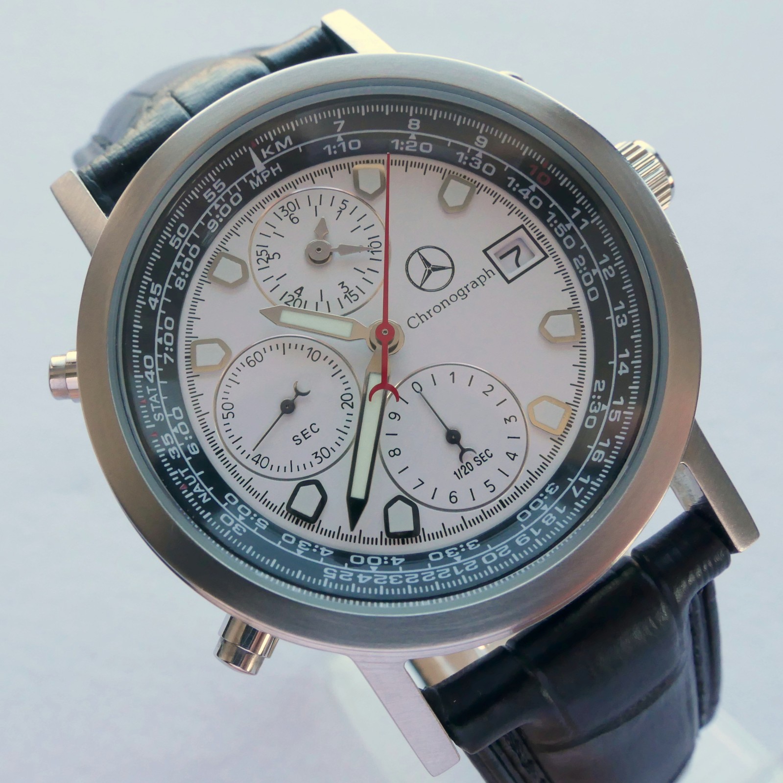 Mercedes Benz Classic Car Accessory Driver Made in Germany Watch Chronograph