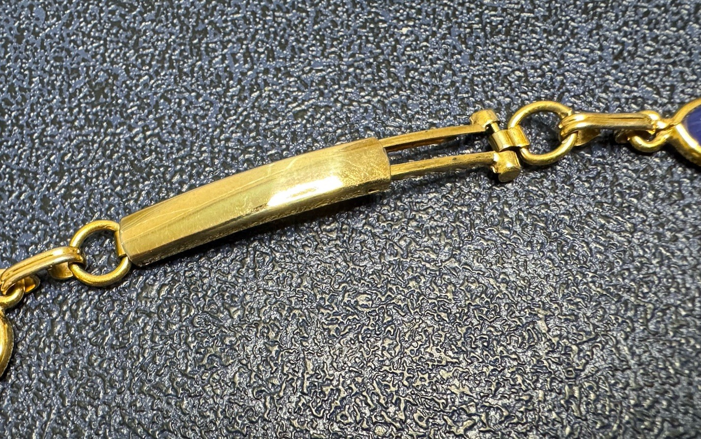 Vintage JB Champion 12 Karat Gold Filled Scarab Ladies Watch Band NewOldStock