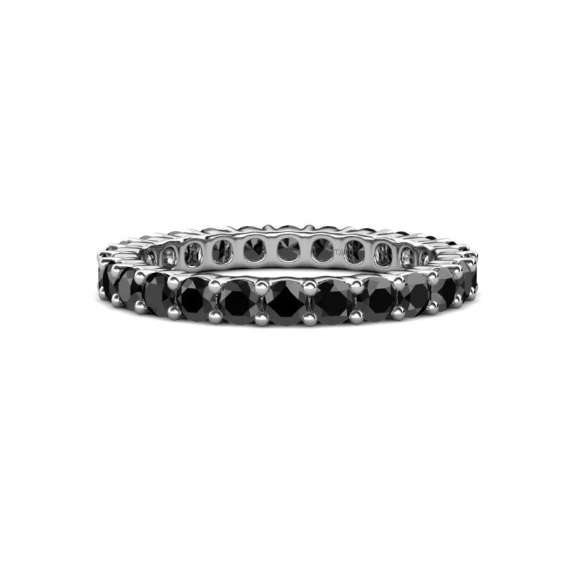 TriJewels Black Diamond Common Prong Eternity Ring 2.42ctw* 14K Gold JP:19915