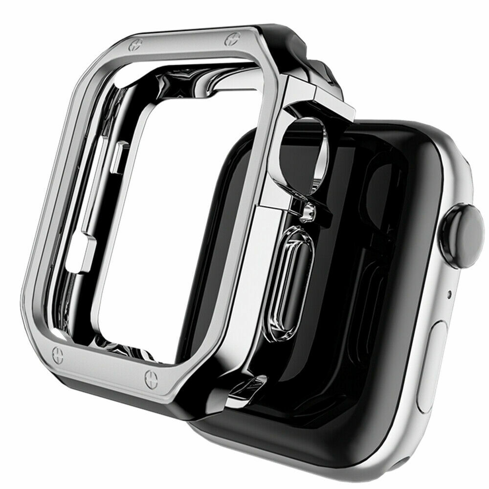 Stainless Steel iWatch Band Strap +TPU Case For Apple Watch Series 9 8 7 6 SE 49