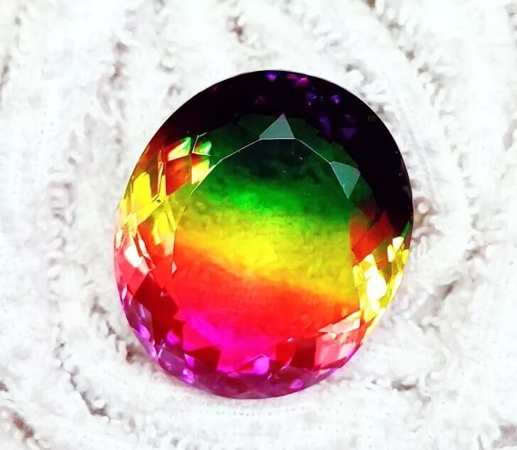 Oval Cut 115+ Ct Watermelon Tourmaline Loose Certified Gemstone