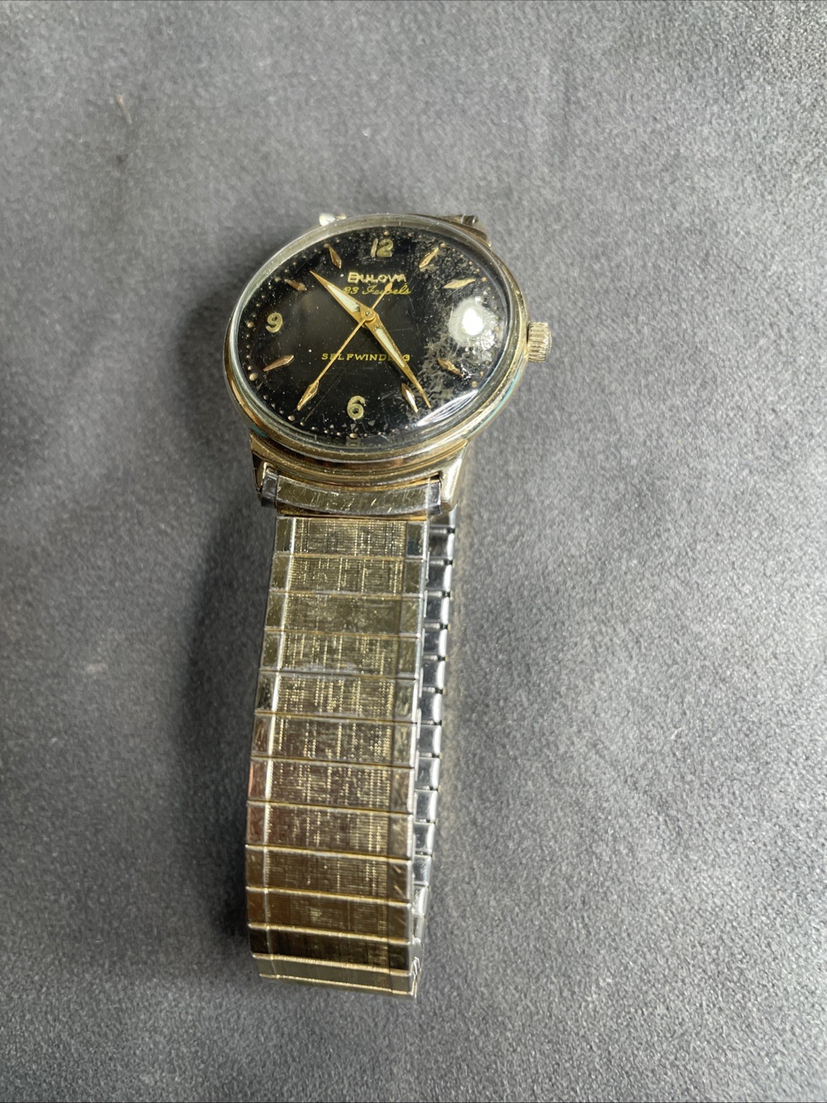 Bulova Men’s 23 Jewels Self-Winding 10kt RGP Watch