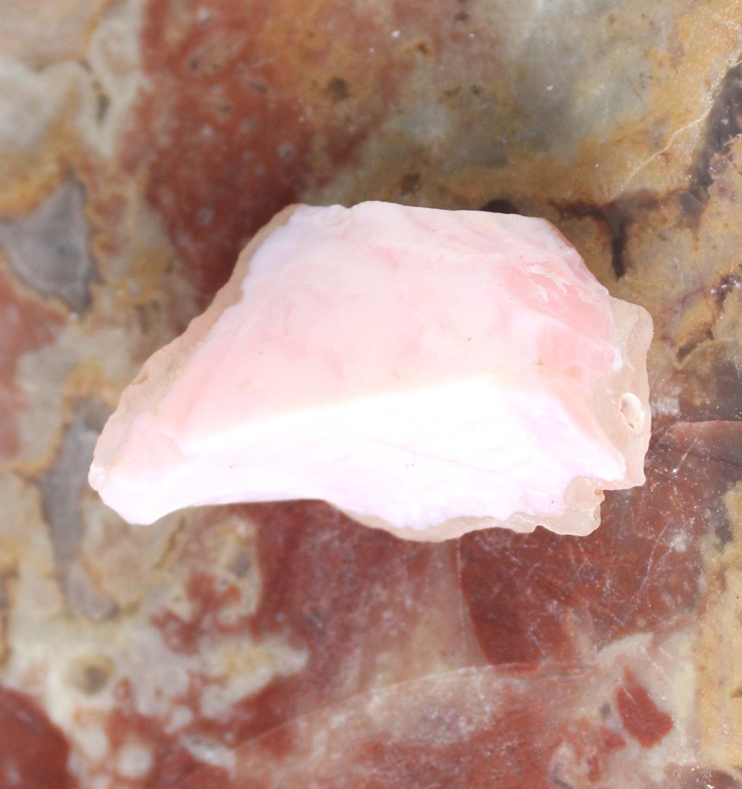 41.25 Carat Certified Natural Peru Pink Opal Thanksgiving Gemstone Rough T33066