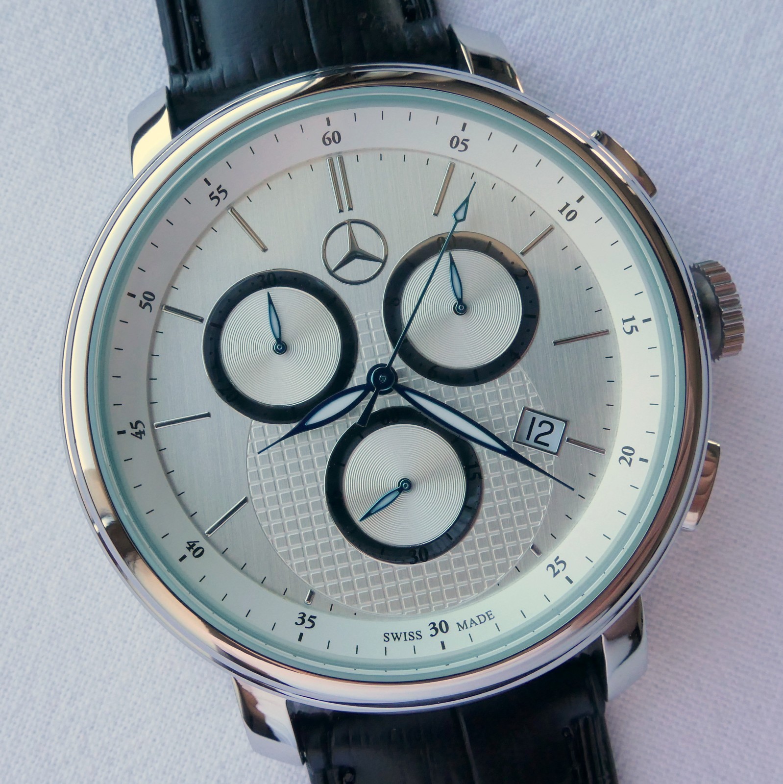 Mercedes Benz Classic Collection Car Accessory Art Deco Design Chronograph Watch