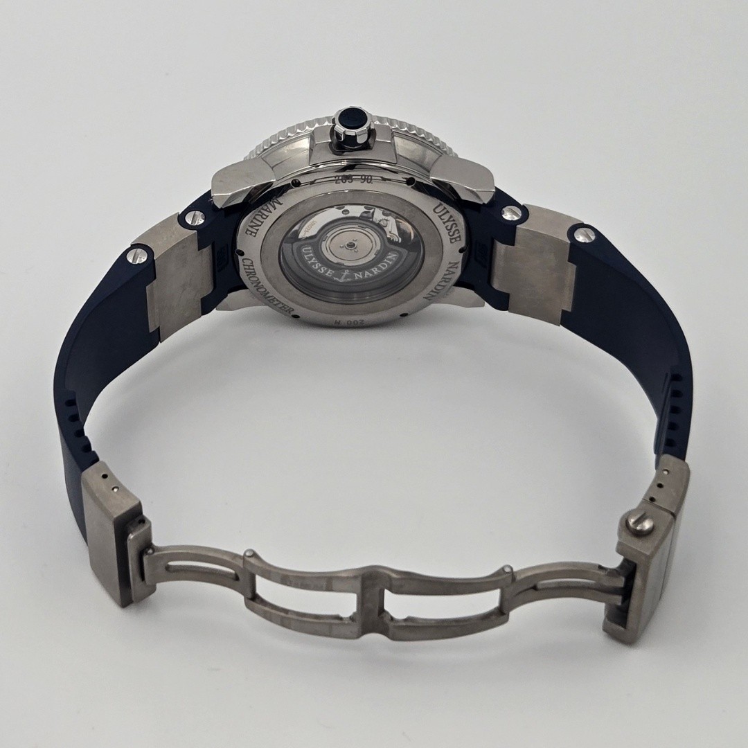 Ulysse Nardin Maxi Marine Diver Titanium Blue Dial 45mm 263-90-3/93