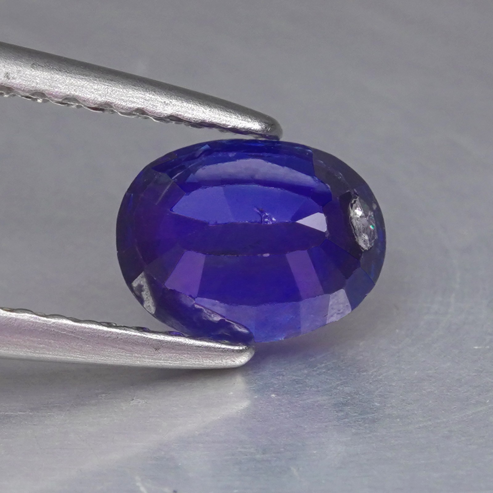 1.06 Ct Natural Srilankan Blue Sapphire Oval Cut 6x4mm Gemstone for Jewellery