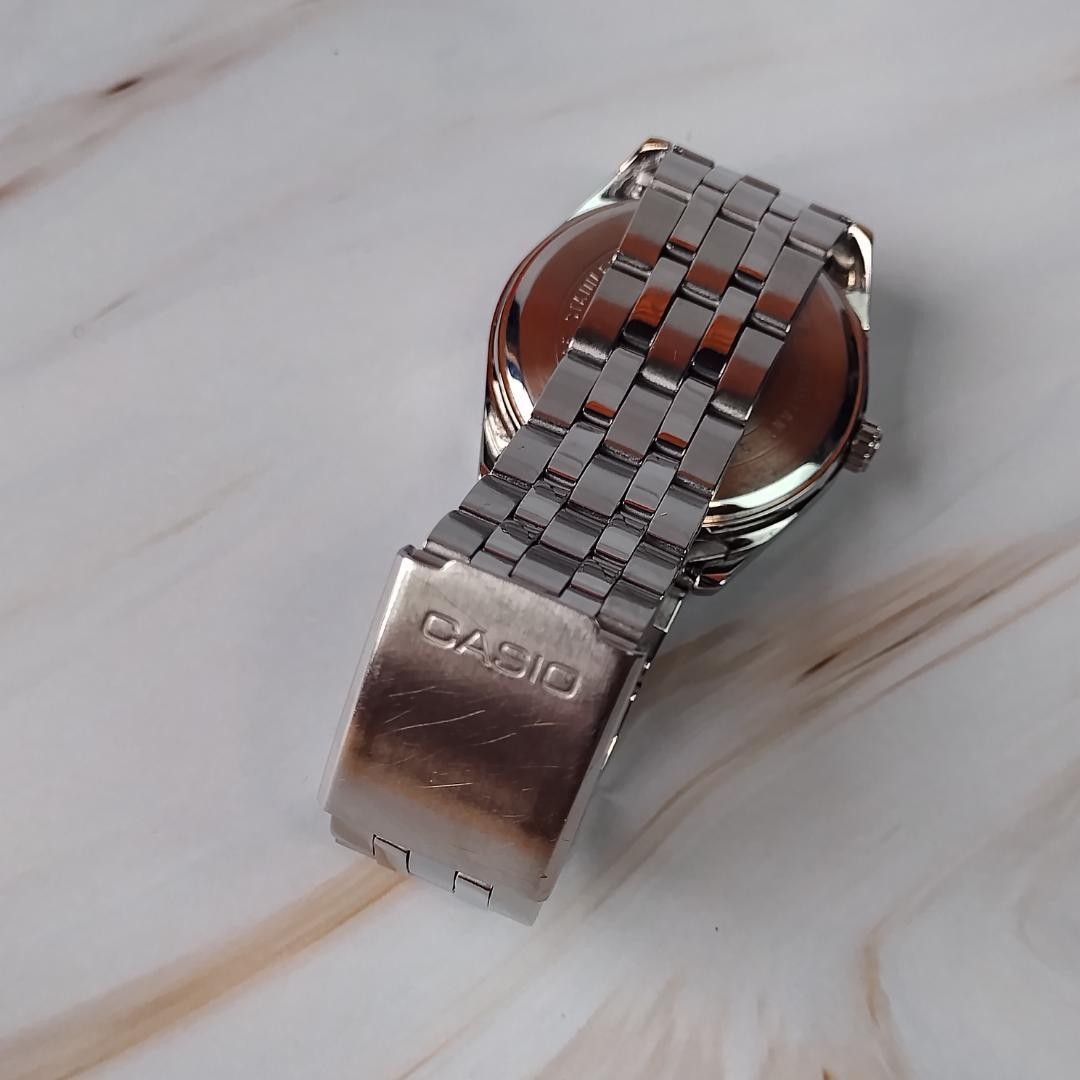 [New Battery] Casio Men’s Watch Day-Date Quartz Working MTP-1335