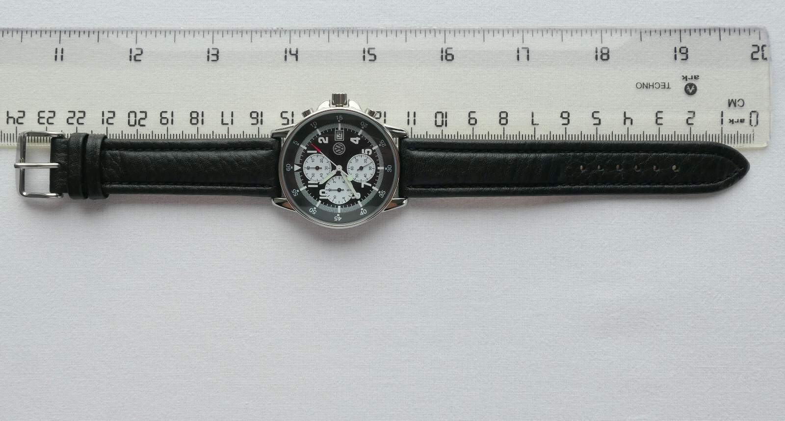 VW Volkswagen Classic Aviator Pilot Driver Sport Car Accessory Watch Chronograph