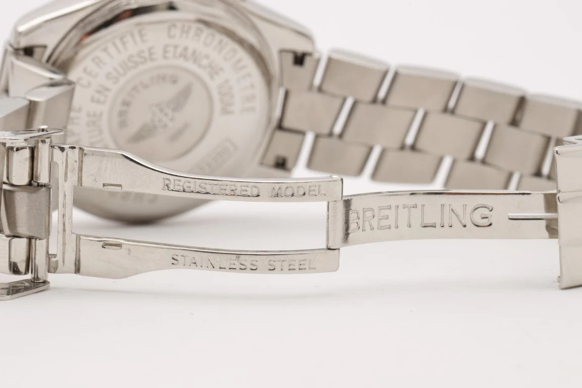 Breitling Colt Chronograph A73350 Stainless Steel 38mm Watch 2002