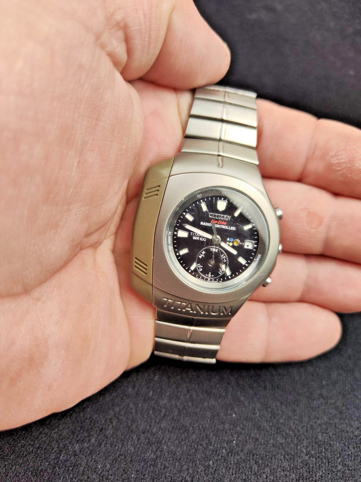 Citizen Eco-Drive 9415-H02004 TA Vintage Titanium Radio-Controlled Men’s Watch
