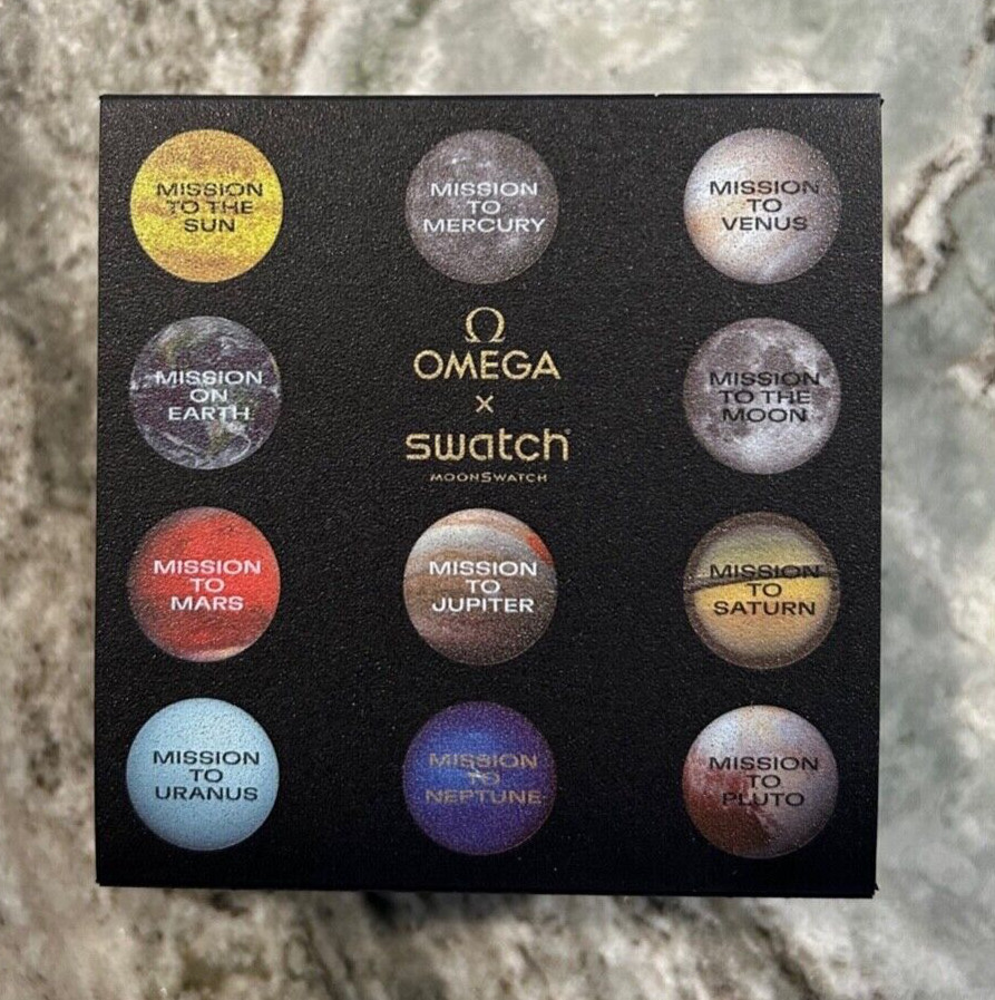 Swatch X Omega – Mission to Neptune – Moonshine Gold – SO33N101-108 – Mint