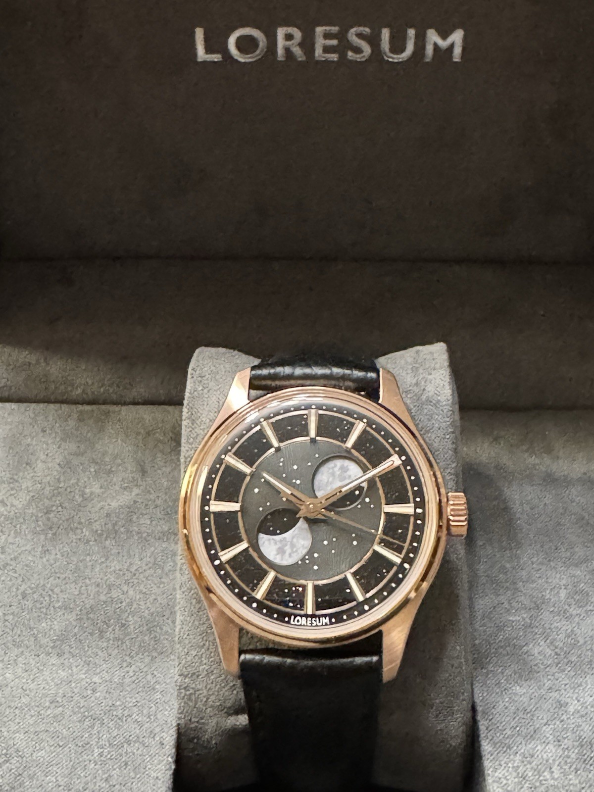 Loresum LS-05 Royal Black Double Moonphase