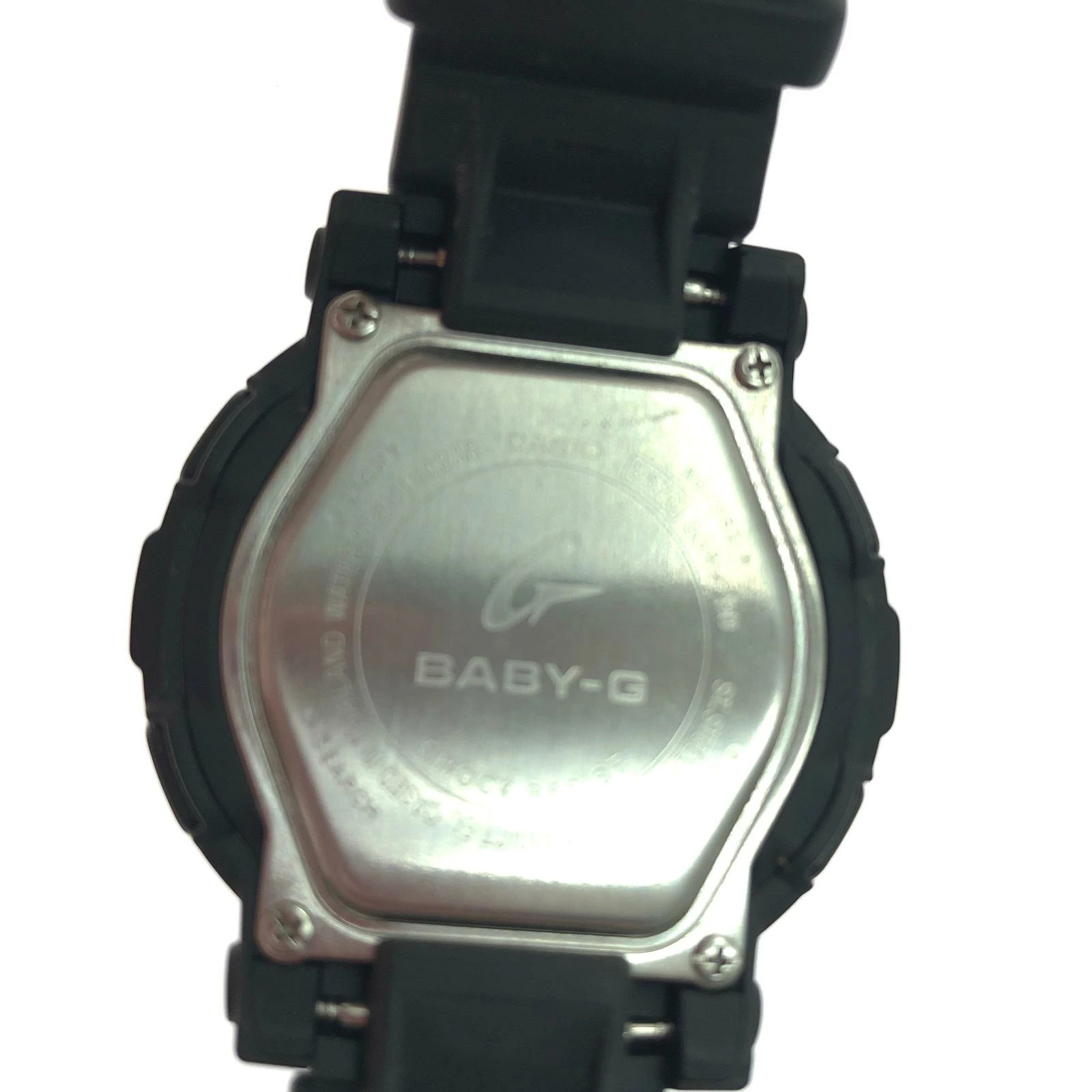 CASIO ladies quartz wristwatch Baby G Roman numeral digital analog lightweight