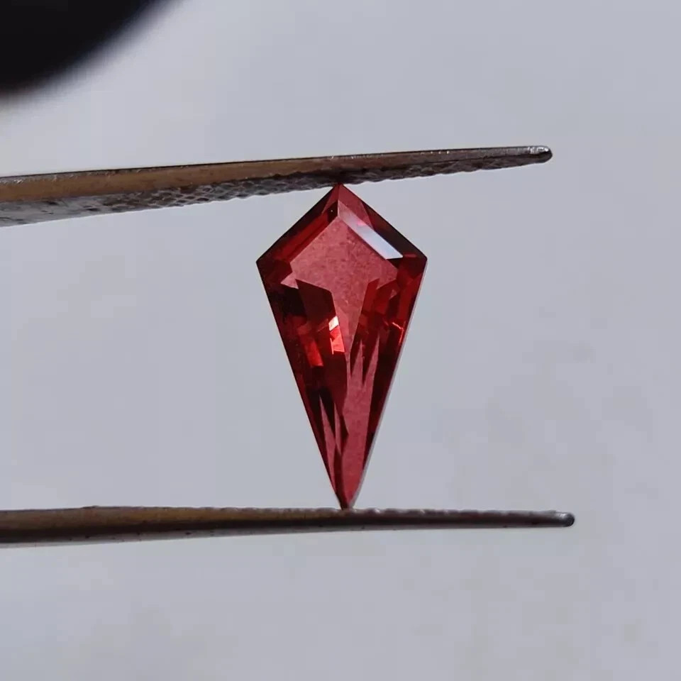 Padparadscha Sapphire 10.00 Ct+ Kite Cut Natural Sri Lanka Loose Gemstone