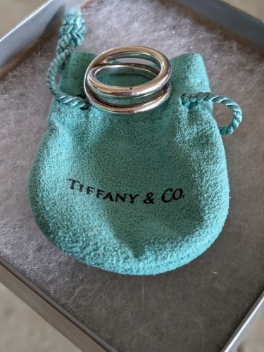 Tiffany & Co. Paloma Picasso crossover .925 silver ring size 5.75 – no bag/box