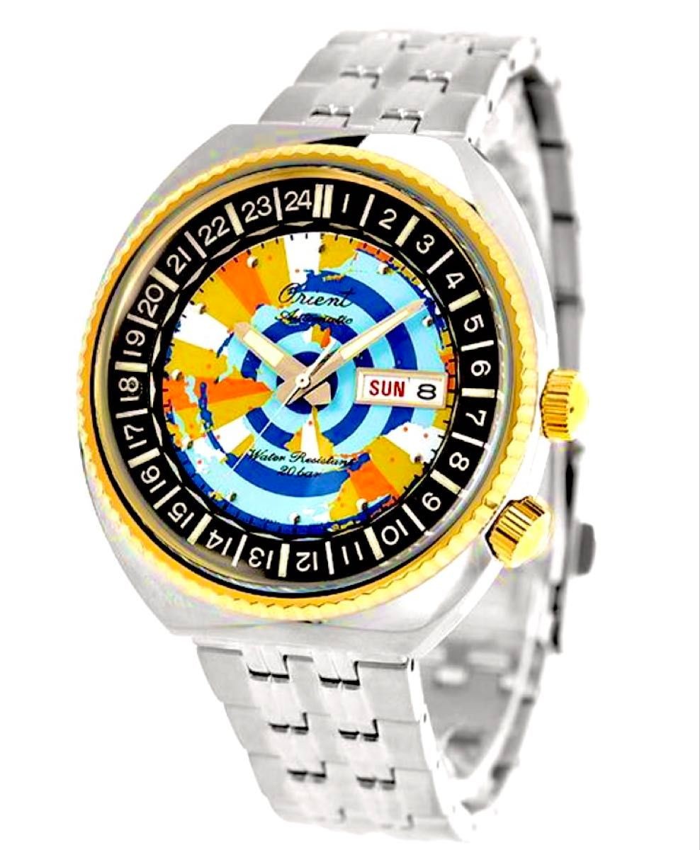 [B1P] ORIENT World Map RN AA0E08Y 70th Anniversary Limited Watch [w4s]