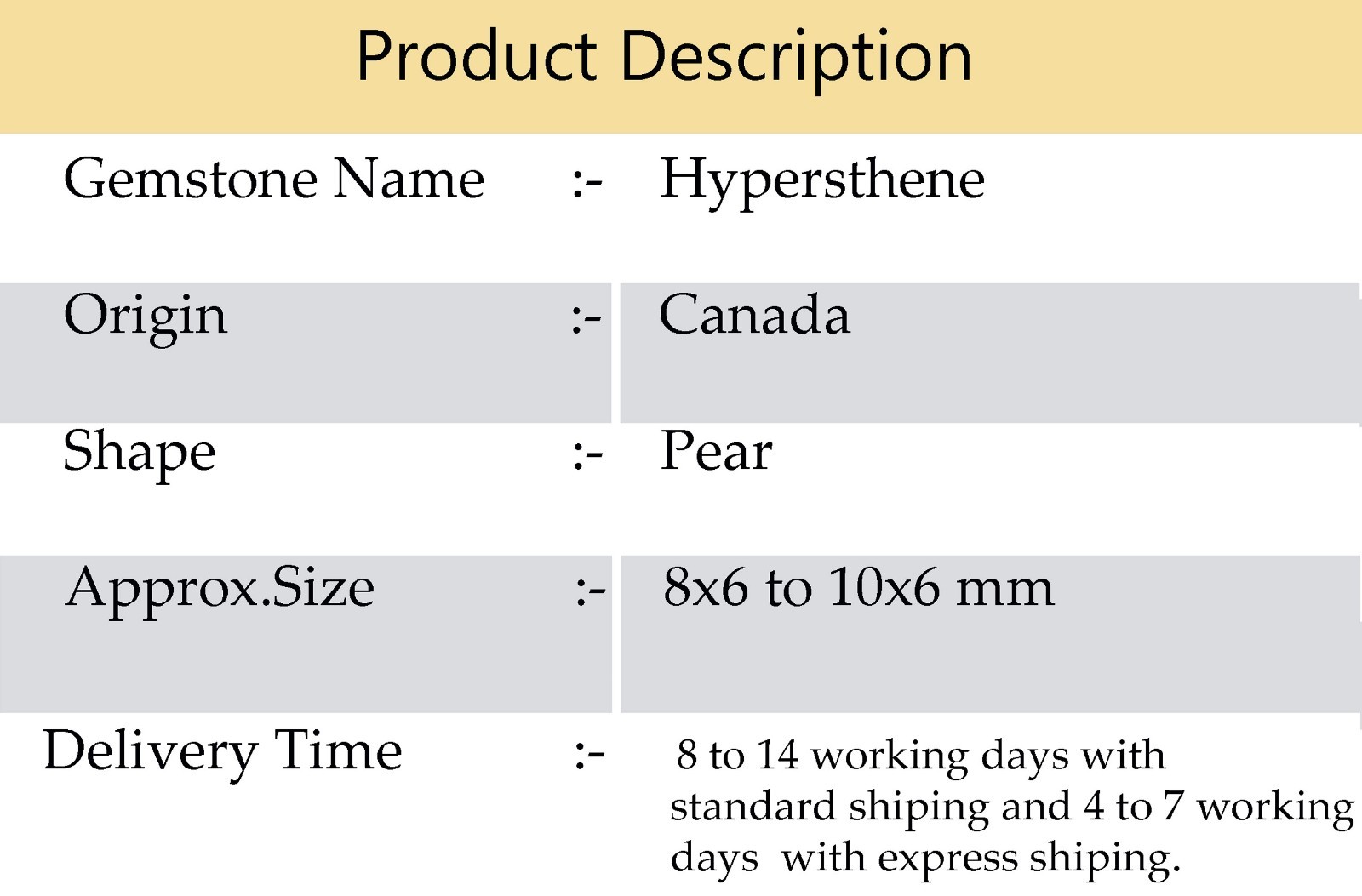 Natural Golden Shine Hypersthene 8×6-10x6mm Smooth Pear Shape Beads 8″ Strand