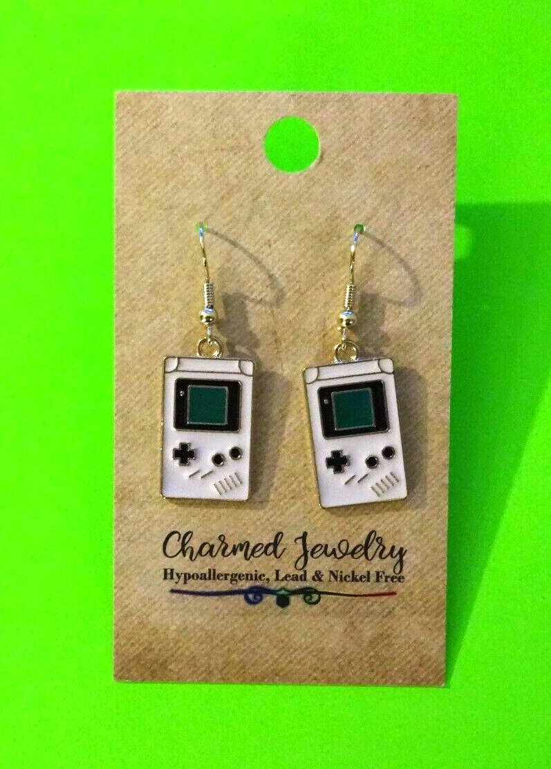Video Games – Nintendo Gameboy – hypoallergenic, lead & nickel-free Earrings