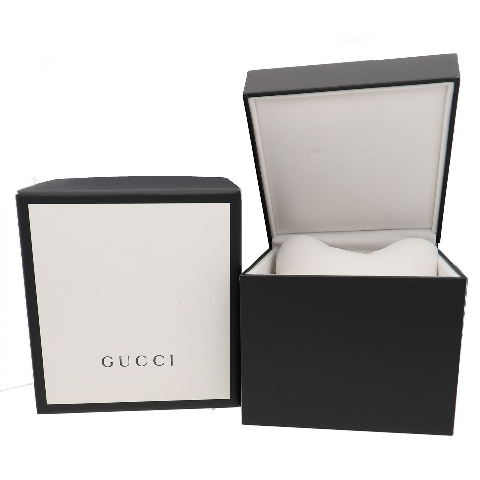 GUCCI 100L G rectangle Stainless Steel Women’s