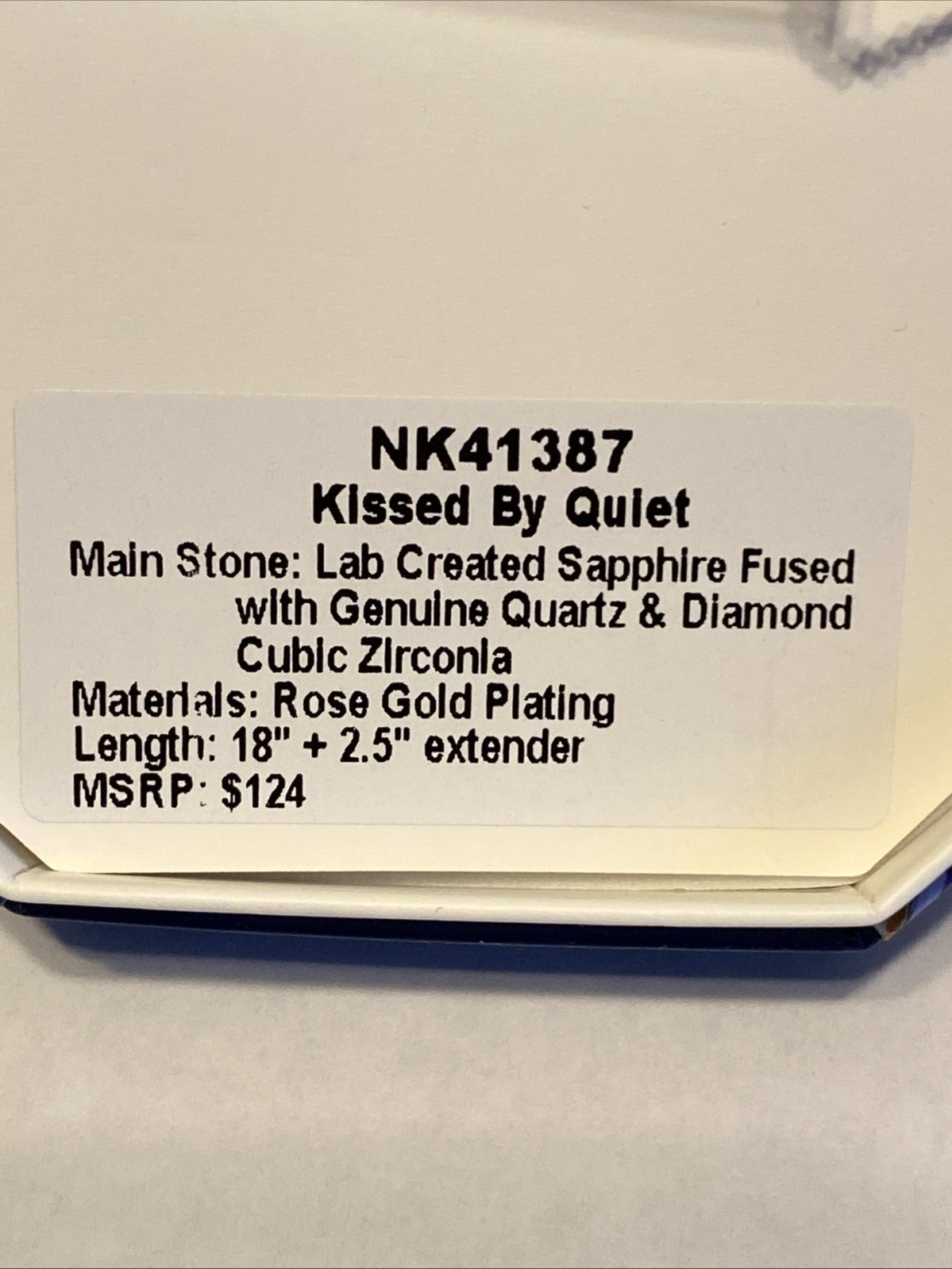 Bomb Party September 2025 Necklace- Kissed By Quiet