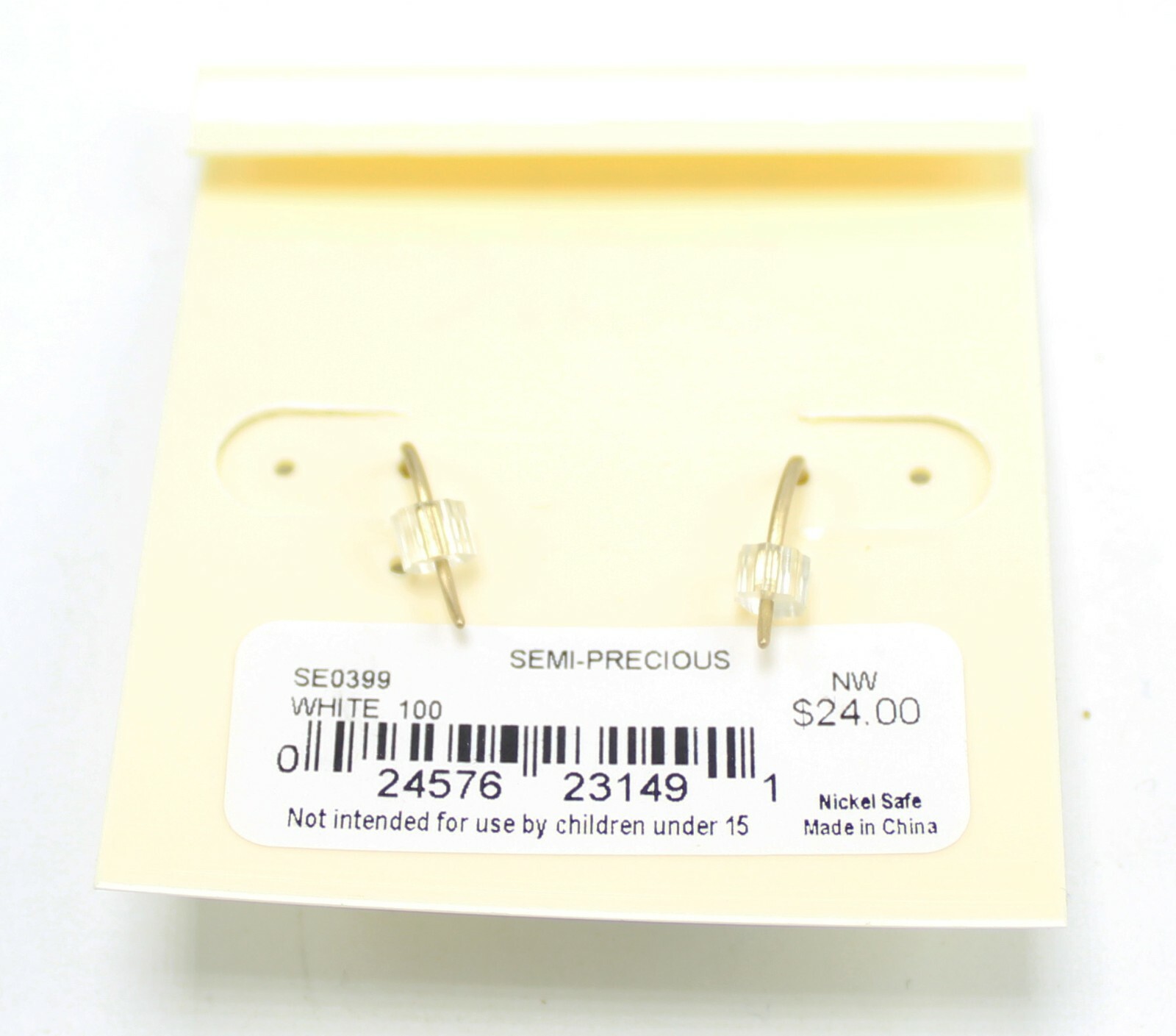 The SAK Semi-precious Color Bead Drop Earrings NWT #SAK61