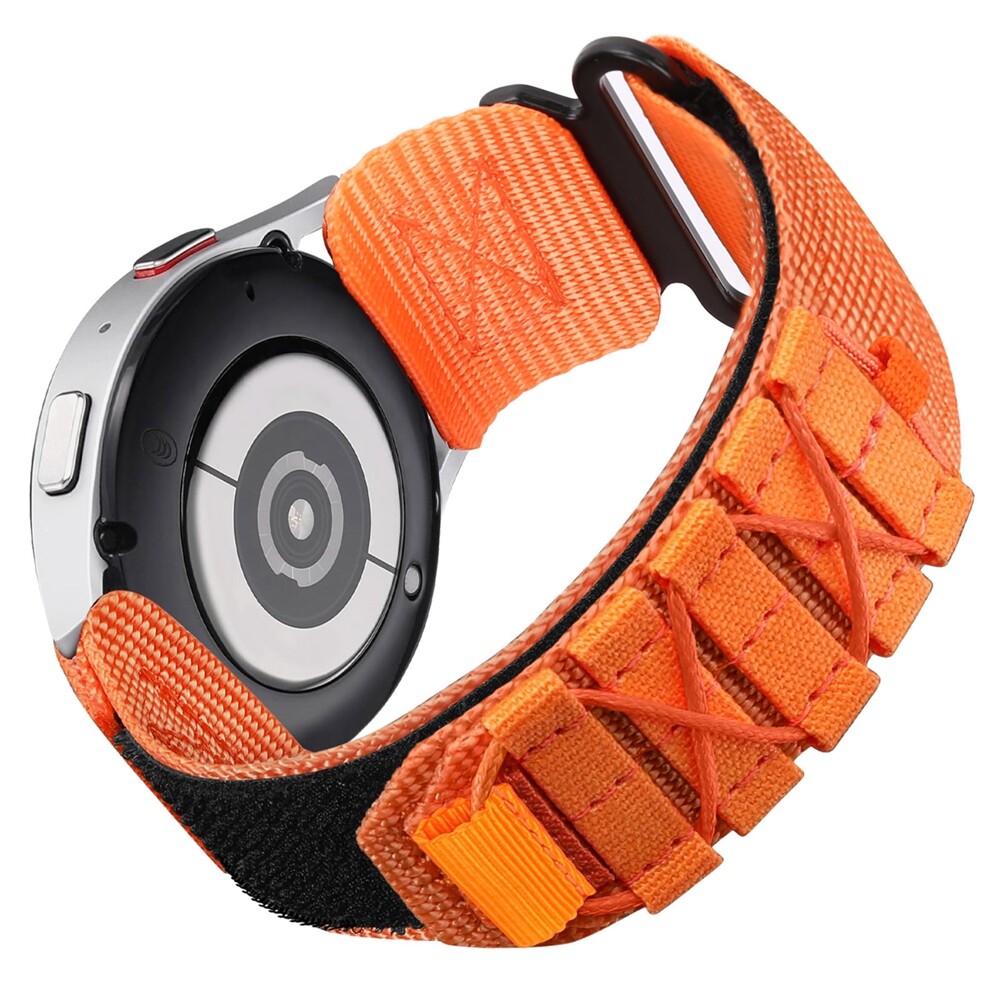 Rugged Nylon Band For Huami Amazfit Bip 5 GTS 4mini 2/2e GTR 3 Pro 42/47mm Strap