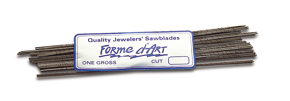 Jewelers Saw Blades # 1 Forme D’art Sawblade EuroTool for Jewelry Saw Frame 144